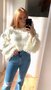 Fringe Sweater - White