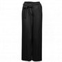 Black Plissé Pants