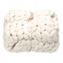 Chunky Knit Blanket Beige