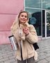 Teddy Coat Beige