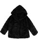 Faux Fur Coat Black