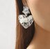 Star & Heart Earrings Silver_