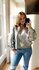 Metallic Sweater - Silver_