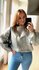 Metallic Sweater - Silver_